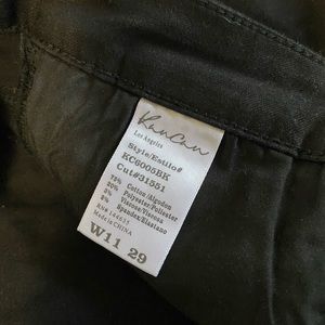 Women’s kancan shorts black size 11/29